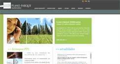 Desktop Screenshot of planoparque.pt